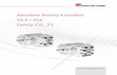Absolute Rotary Encoders SIL3 / PLe Family CD_75