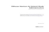 VMware Horizon Air Hybrid-Mode Administration