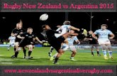 Watch Rugby New Zealand vs Argentina 2015 on mac