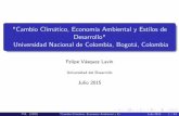 "Cambio Climático, Economía Ambiental y Estilos de Desarrollo ...