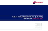 USA POWERLIFTING (USAPL) BRAND MANUAL