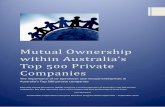 Mutual Ownership within Australia's Top 500 Private Companies