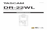 DR-22WL Reference Manual