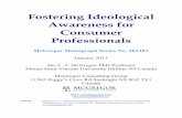 Fostering Ideological Awareness for Consumer Professionals