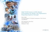 High Performance LLDPE Based Formulations for Blown Film ...