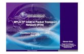 MPLS-TP OAM in Packet Transport Network (PTN)