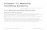 Chapter 13. Material Handling Systems