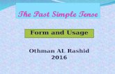 Past simple tense. By Othman AL Rashid