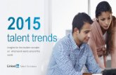 LinkedIn's  2015 Global Talent Trends Report