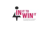 GE - In It To Win It - Women's Leadership Meet 2015