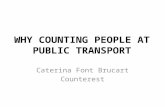 #2 DataBeersBCN - "Why counting people at public transport" by Caterina Font