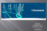 Ict ppt on e governance