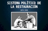 Sistema político de la restauración