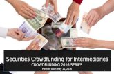 Securities Crowdfunding for Intermediaries