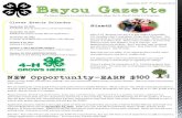 September 2015_Bayou Gazette_7th-12th Grade Edition
