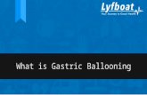 Gastric ballooning - Lyfboat