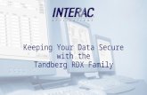 Keeping your data secure with the tandberg rdx family