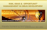 Risk Management in Drug Development