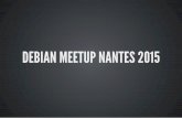 Debian meetup nantes 2015 : Salt pour gérer de nombreux serveurs debian