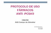 Protocolo Utilización de Fármacos anti PCSK9 en AGSCG