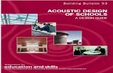 Building Bulletin 93, Acoustic design of schools