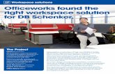 Officeworks found the right workspace solution for DB Schenker.