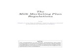 Milk Marketing Plan Regulations