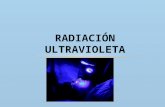 Radiación ultravioleta