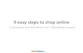 How to shop online from B2B clothing website