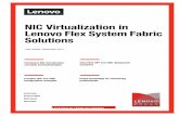 NIC Virtualization in Lenovo Flex System Fabric Solutions