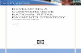 developing a comprehensive national retail payments strategy