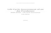Life Cycle Assessment of An Air Freshener