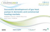 Successful development of gas heat pumps in domestic and ...