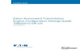 Eaton Automated Transmission Engine Configuration