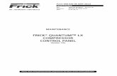 maintenance frick® quantumâ„¢ lx compressor control panel