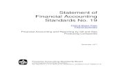 FASB: Status of Statement 19