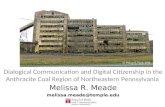 Melissa Meade, Temple University, “Dialogical Communication and Digital Citizenship in the Anthracite Coal Region of Northeastern Pennsylvania”