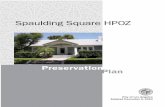 Spaulding Square Preservation Plan