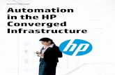 Automation in the HP Converged Infrastructure