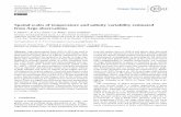 Spatial scales of temperature and salinity variability estimated from ...