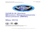 GOES-R Series Mission Requirements Document (MRD) May 2016