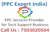PPC Management Services For Tech Support :- PPC Dose