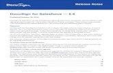DocuSign for Salesforce — 6.6