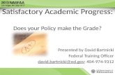 (SAP): Does your Policy make the Grade? in PPT
