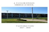 J. Taylor Finley Middle School Curriculum Guide 2017-18