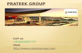 Prateek Group Popular Real Estate Developer