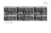 Agile camp2016 dont fear the data