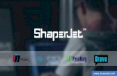 ShaperJet 3d printer brochure