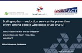 Scaling-up harm reduction services to prevention HIV among people who inject drugs