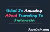 Reasons Why You Should Travel To Indonesia